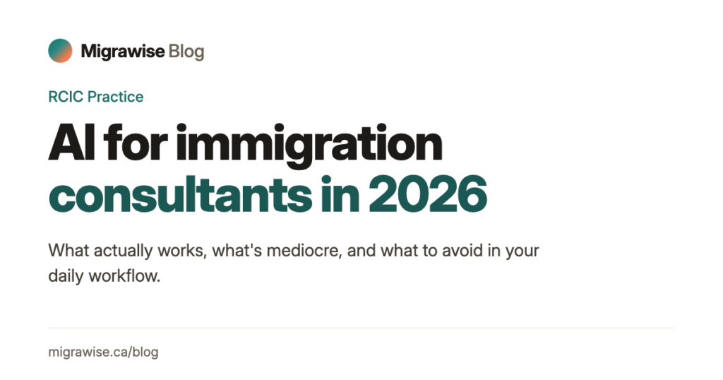 AI for Immigration Consultants — What Actually Works in 2026